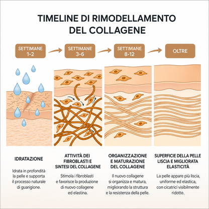 Stick riparatore per cicatrici da acne